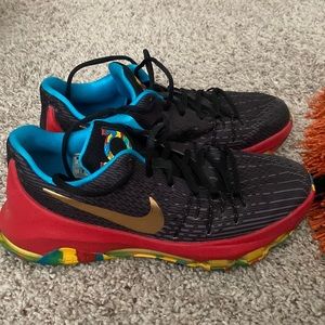 Multicolor KD 8s, size 6.5